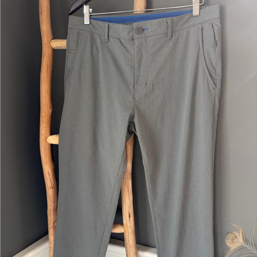 Twillory Performance Gray - Slim Casual Trouser /Golf Pant